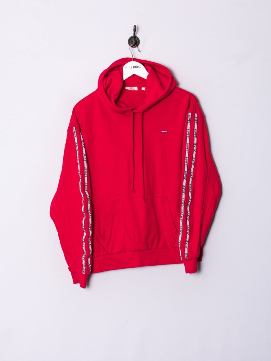 Impalavintage Levi'S Red Hoodie New