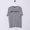 Impalavintage Champion Grey Cotton Tee Clearance