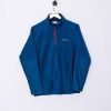 Impalavintage Columbia Light Blue Fleece New