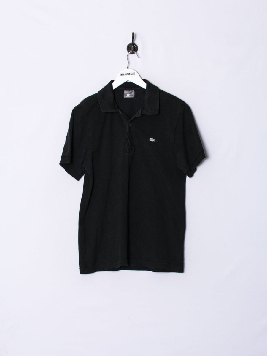 Impalavintage Lacoste Silver Logo Poloshirt Best