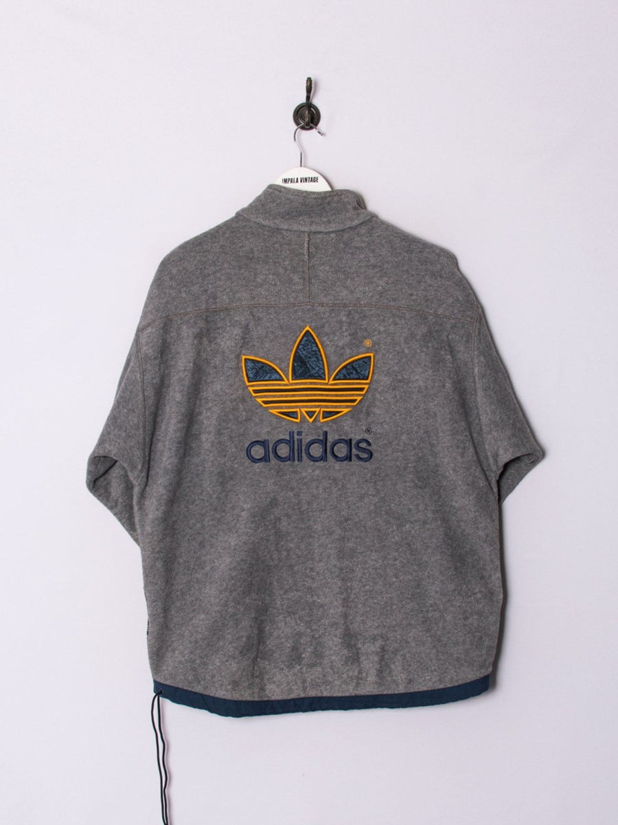 Impalavintage Adidas Originals Zipper Fleece New