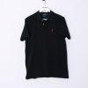 Impalavintage Polo Ralph Lauren Black Poloshirt Wholesale