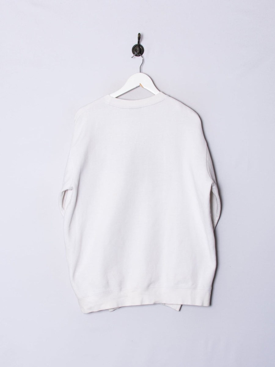 Impalavintage Fishbone White Ii Sweatshirt Hot