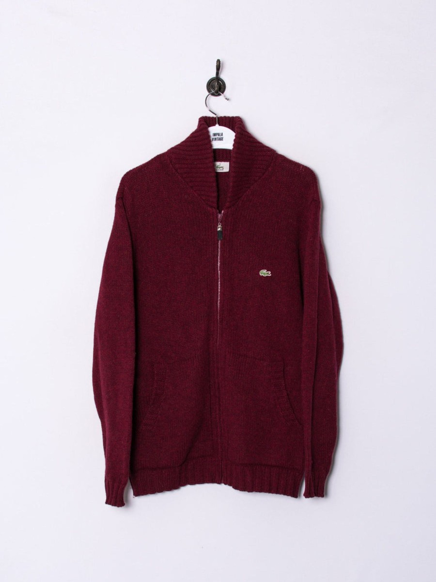 Impalavintage Lacoste Zipper Sweater New