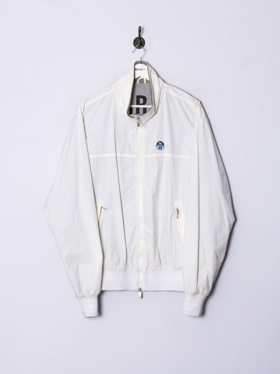 Impalavintage North Sails White Track Jacket Hot