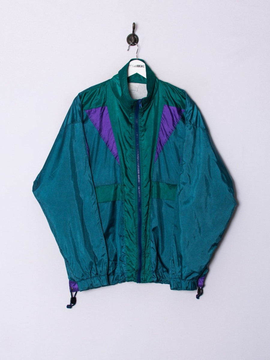 Impalavintage Aqua Shell Jacket Wholesale