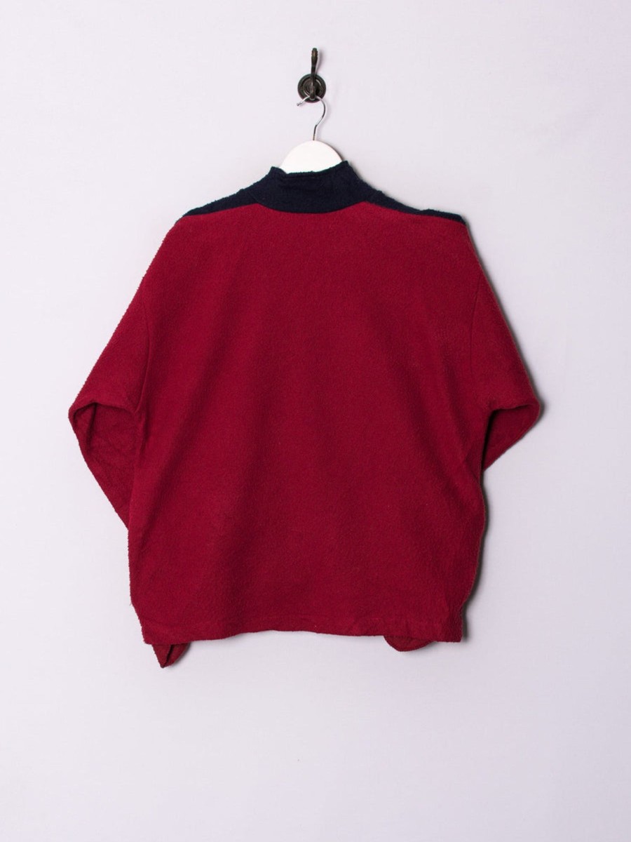 Impalavintage Red Retro Fleece Online