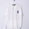 Impalavintage Polo Ralph Lauren White Poloshirt Hot