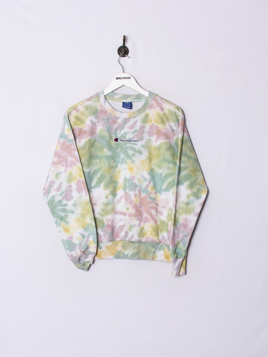 Impalavintage Champion Tie Dye Sweatshirt Wholesale