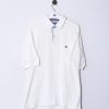 Impalavintage Tommy Hilfiger White Poloshirt Clearance