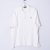 Impalavintage Polo Ralph Lauren White Poloshirt Hot