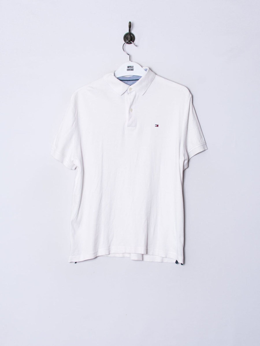 Impalavintage Tommy Hilfiger White Poloshirt Online