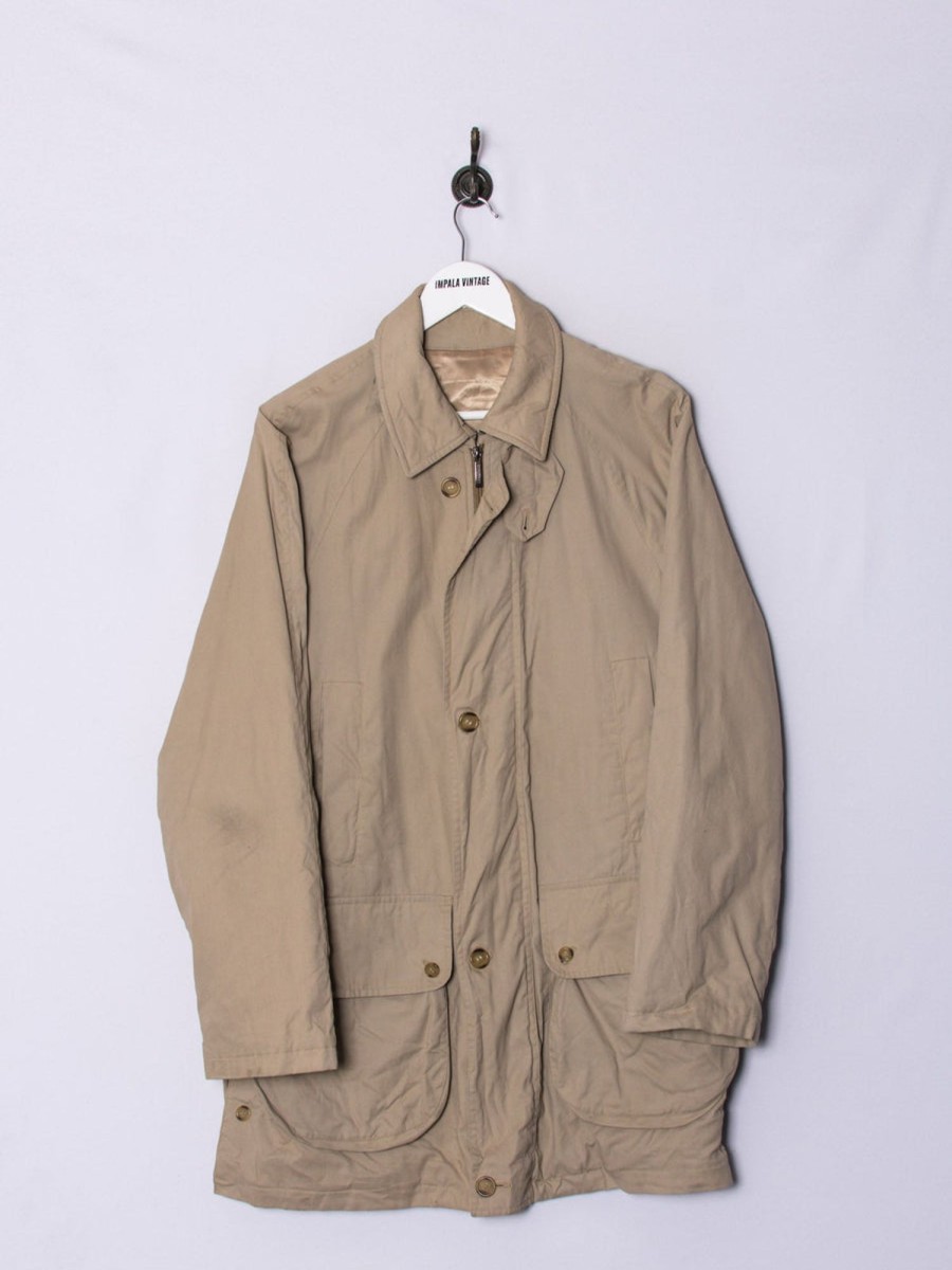 Impalavintage Burberry Long Heavy Jacket Online