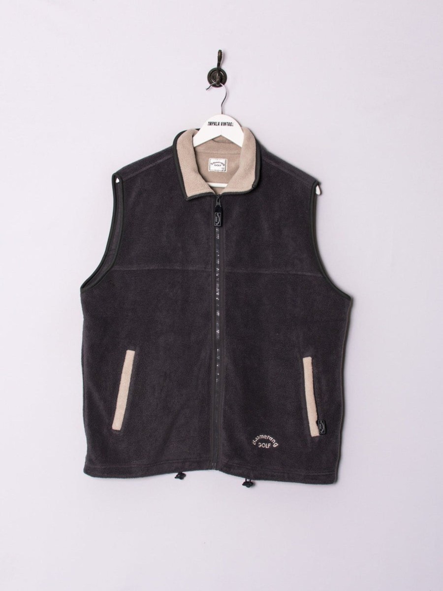 Impalavintage Boomerang Golf Fleeced Vest Hot