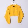 Impalavintage Nike Yellow Croptop Sweatshirt Online