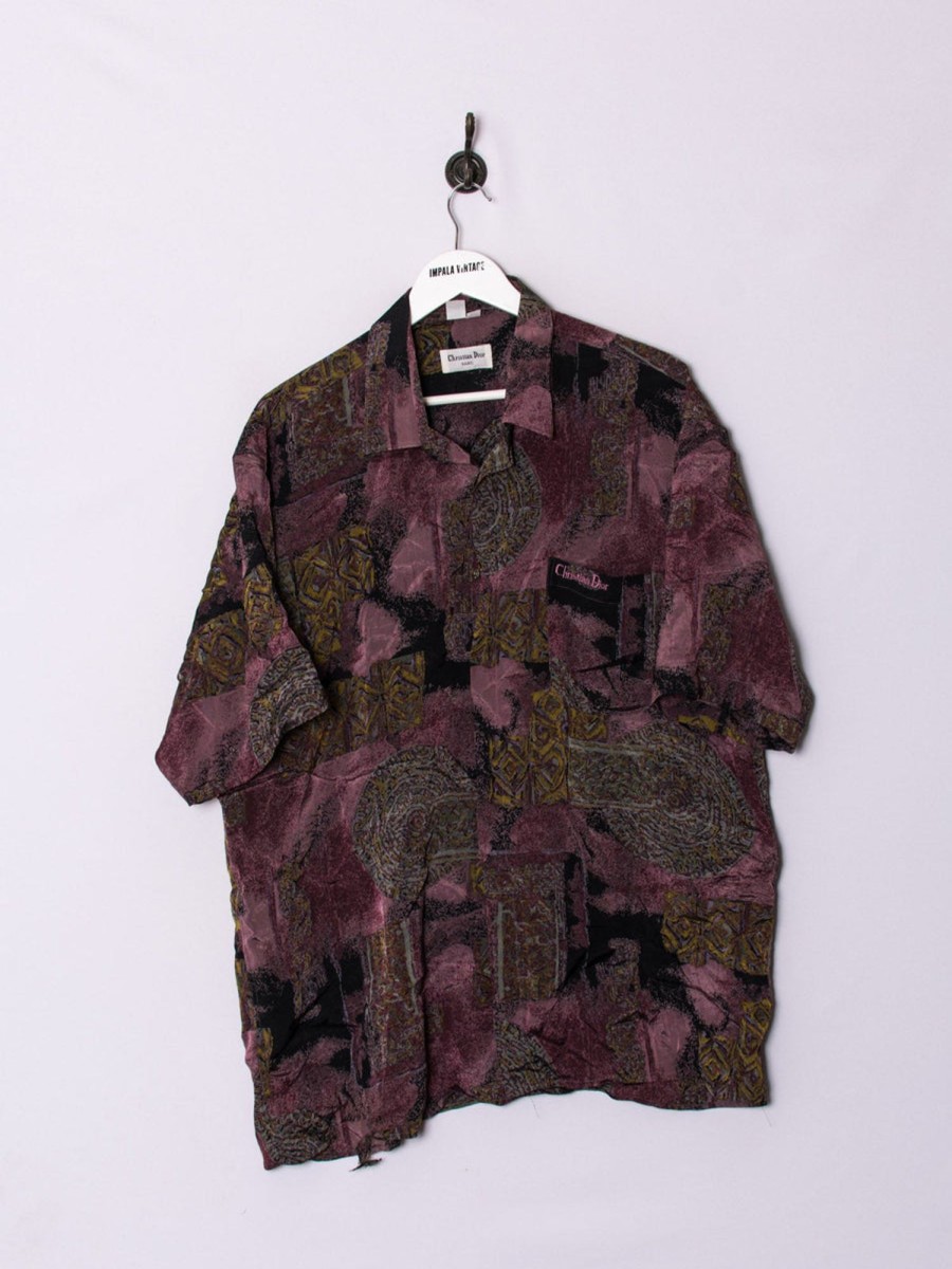 Impalavintage2 Christian Dior Silk Shirt Clearance