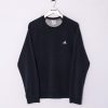 Impalavintage Adidas Navy Blue Ii Sweatshirt New