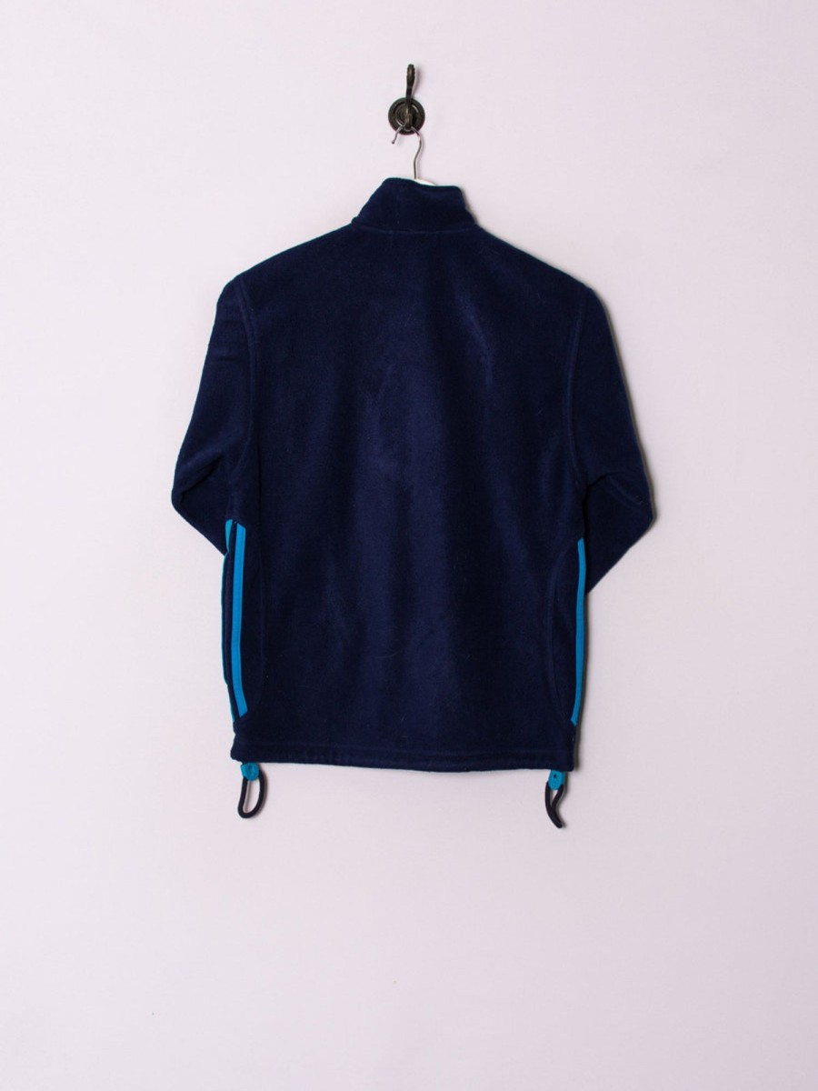 Impalavintage Adidas Blue Zipper Fleece Online