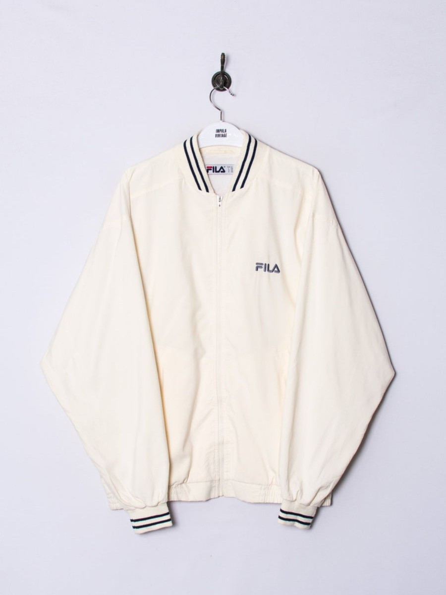 Impalavintage Fila White I Track Jacket Online