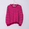 Impalavintage Lacoste Pink Stripes Sweater Best