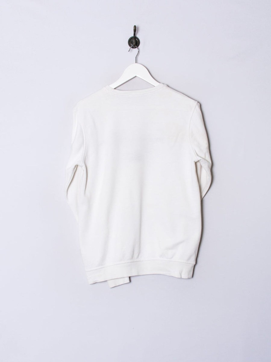 Impalavintage Tommy Hilfiger White I Sweatshirt Clearance