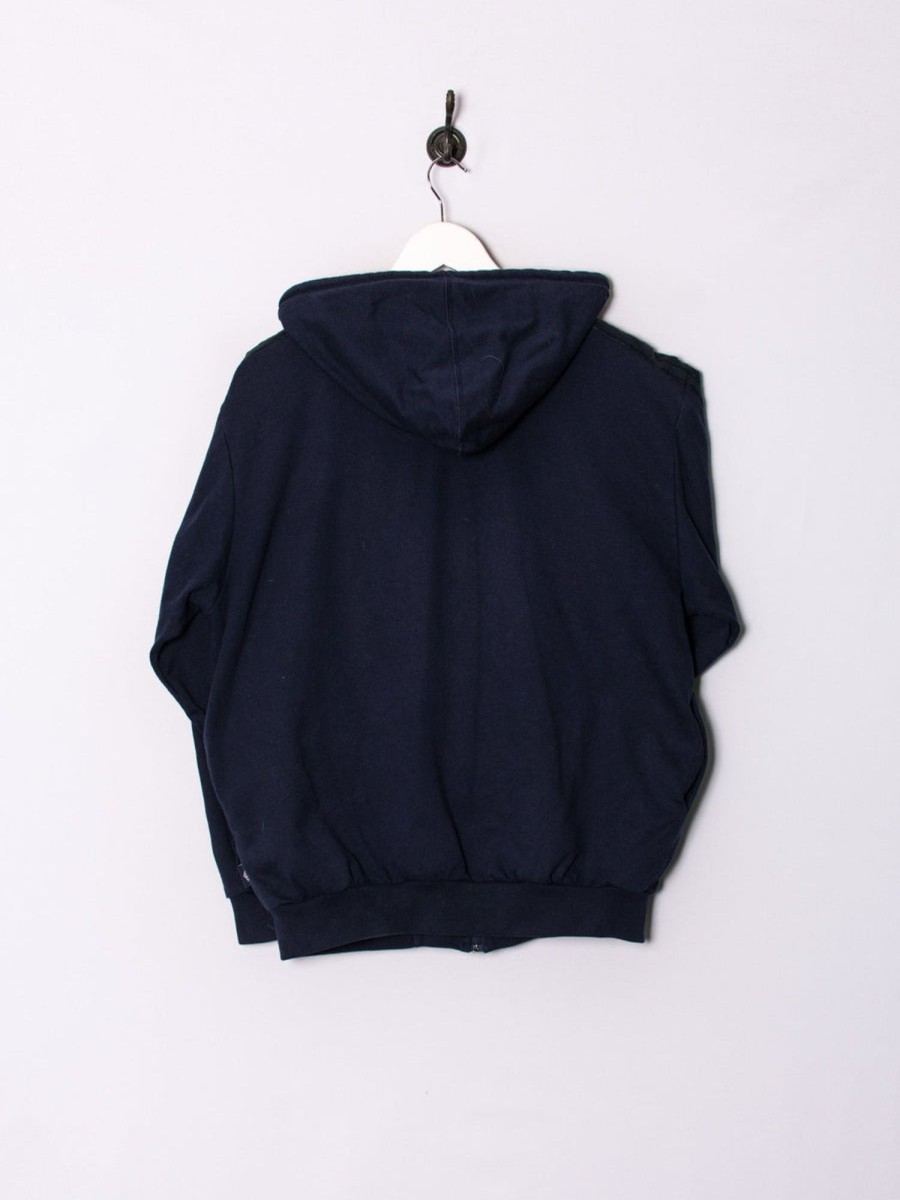 Impalavintage Umbro Navy Blue I Zipper Hoodie Wholesale