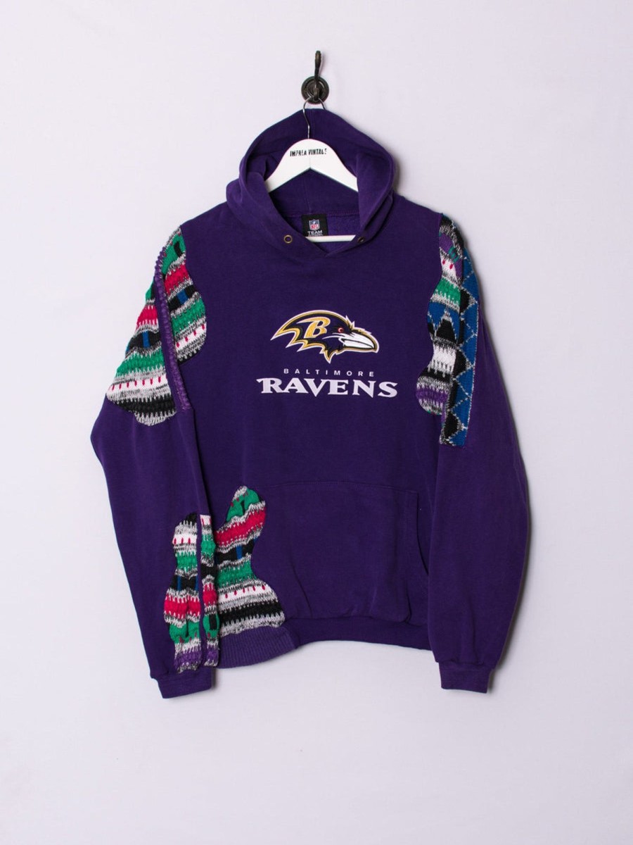 Impalavintage Baltimore Ravens Rework Hoodie Hot