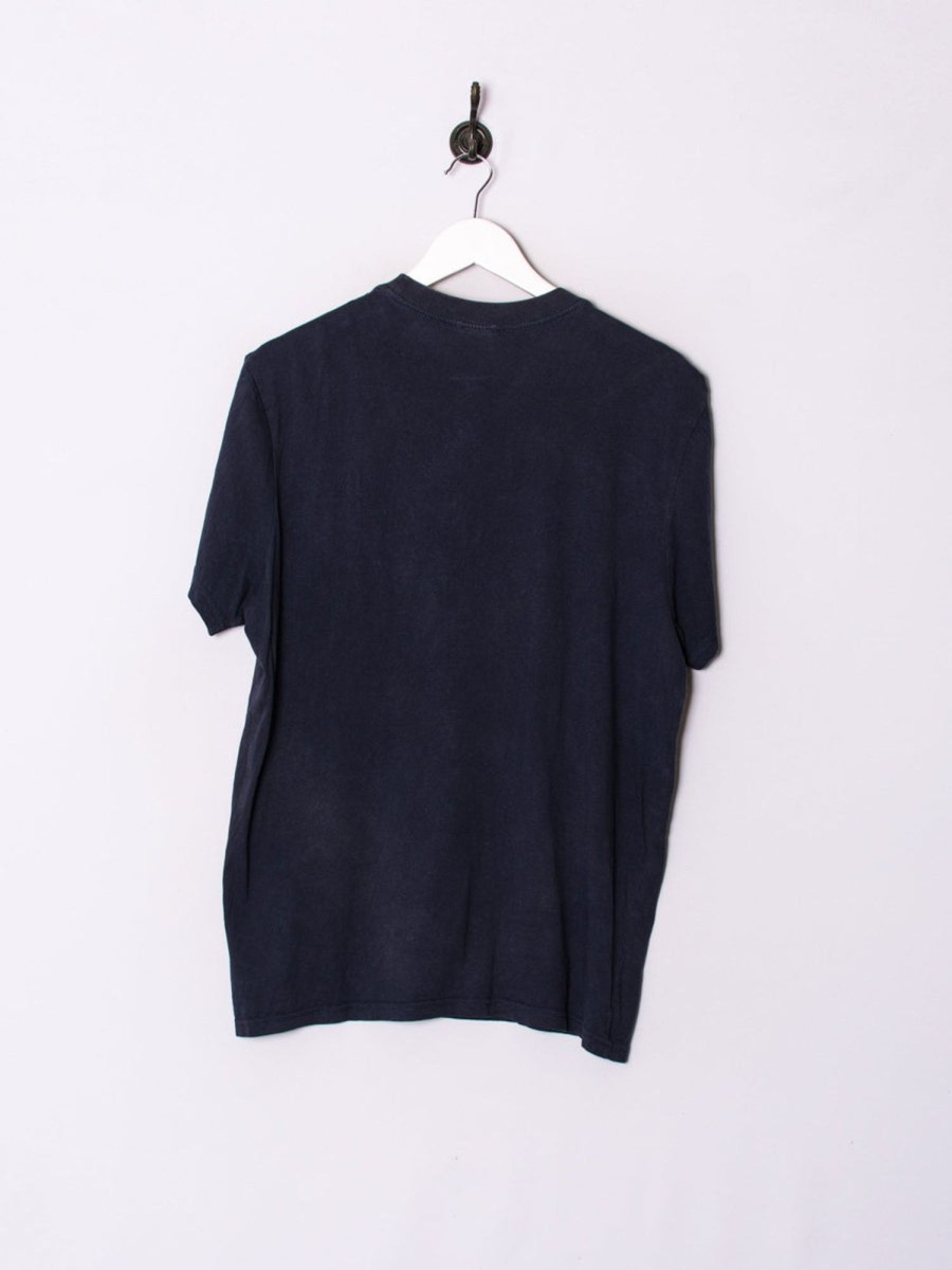 Impalavintage The North Face Blue Cotton Tee Best