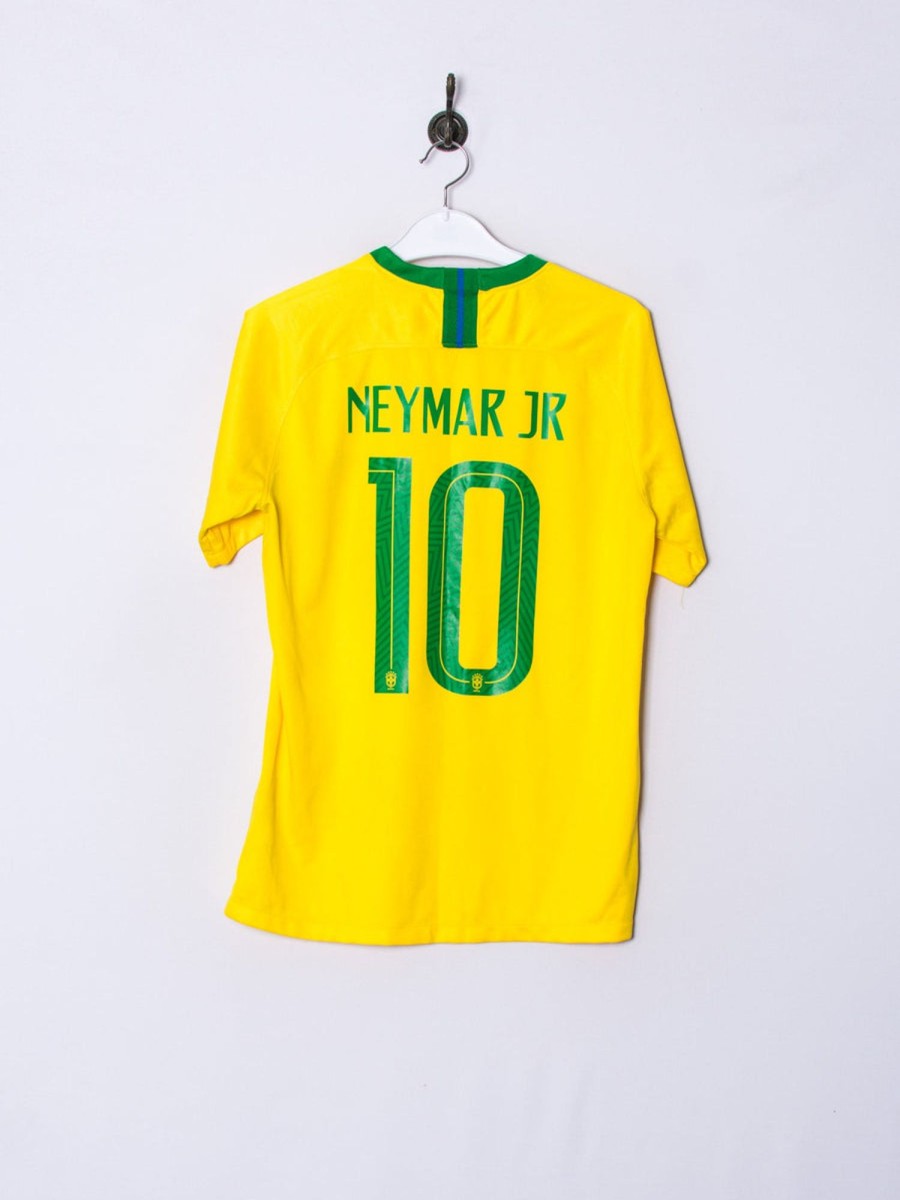 Impalavintage Brasil National Team Cbf Nike Official Football 2018 Home Jersey Online