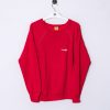 Impalavintage Wrangler Red Sweatshirt New