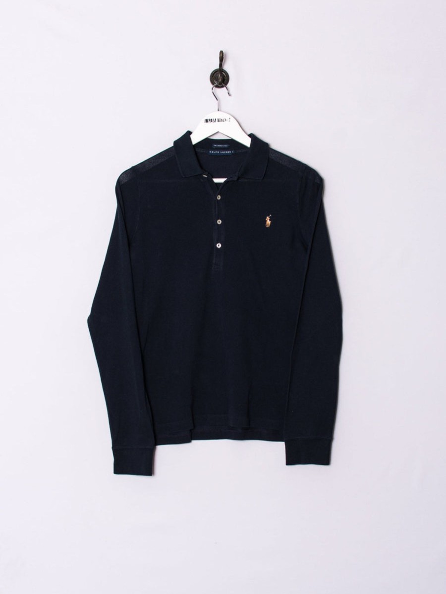 Impalavintage Polo Ralph Lauren Skinny Long Sleeves Poloshirt Clearance