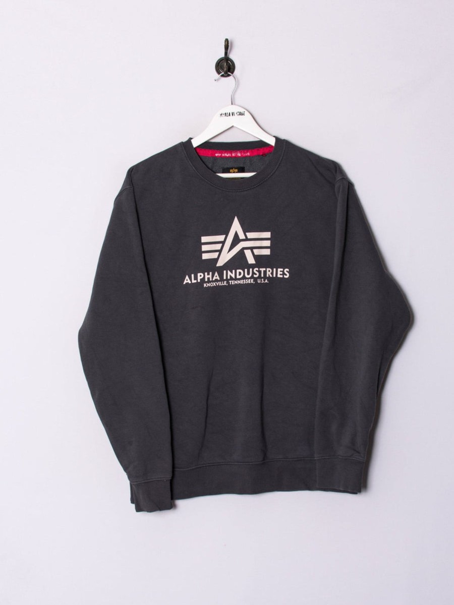 Impalavintage Alpha Industries I Sweatshirt New