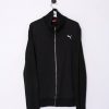 Impalavintage Puma Black Ii Zipper Sweatshirt Online