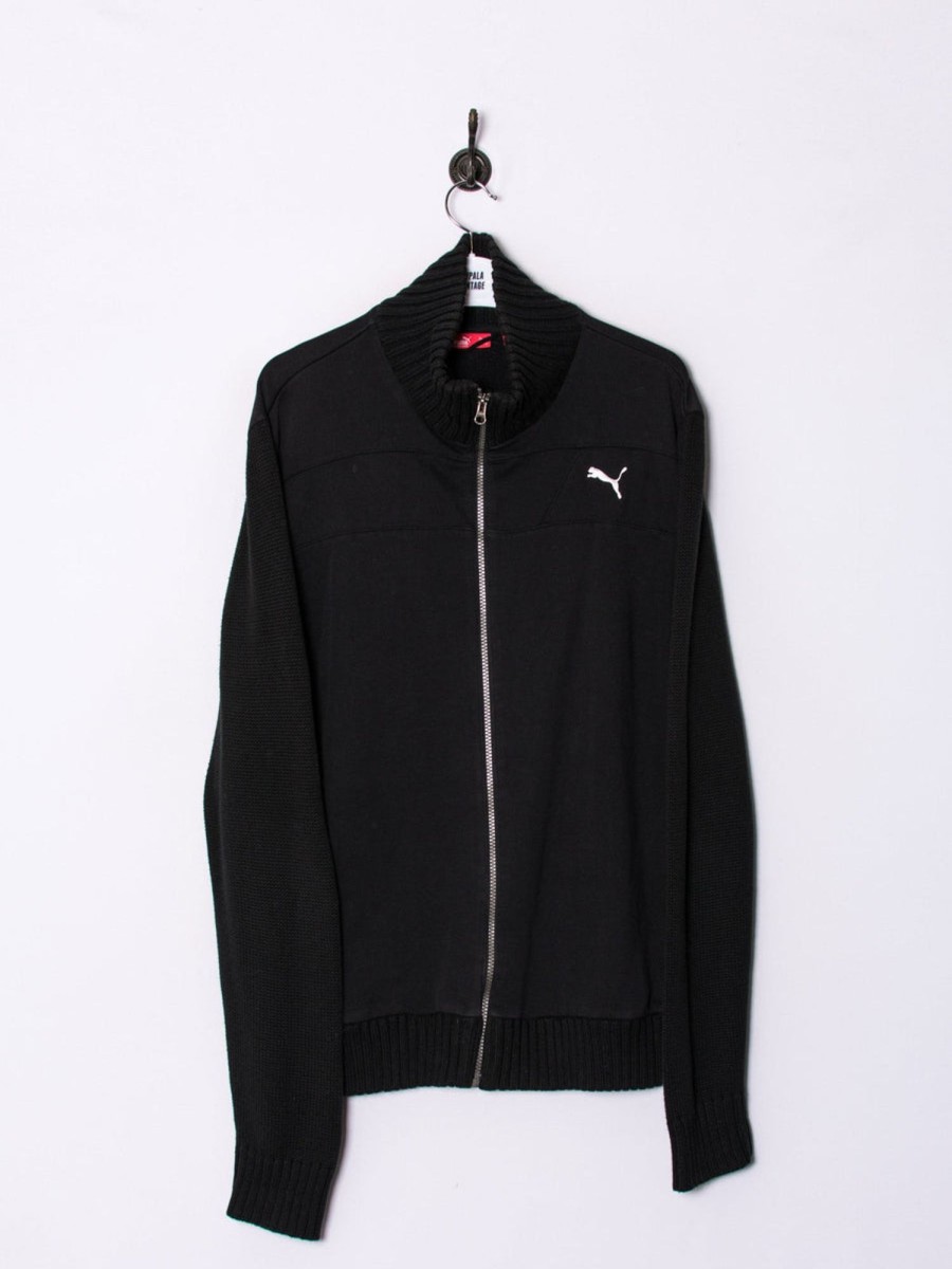 Impalavintage Puma Black Ii Zipper Sweatshirt Online