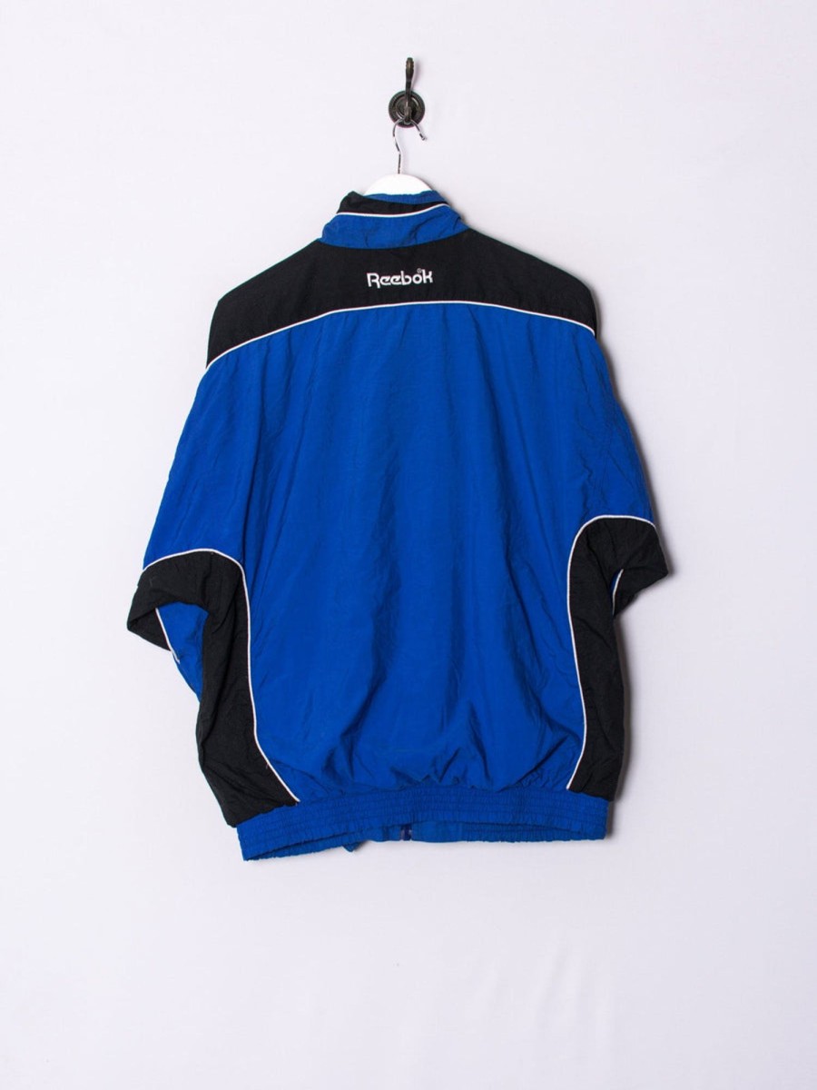 Impalavintage Reebok Blue & Black Retro Track Jacket New