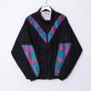 Impalavintage Black Retro Sleeves Track Jacket Online