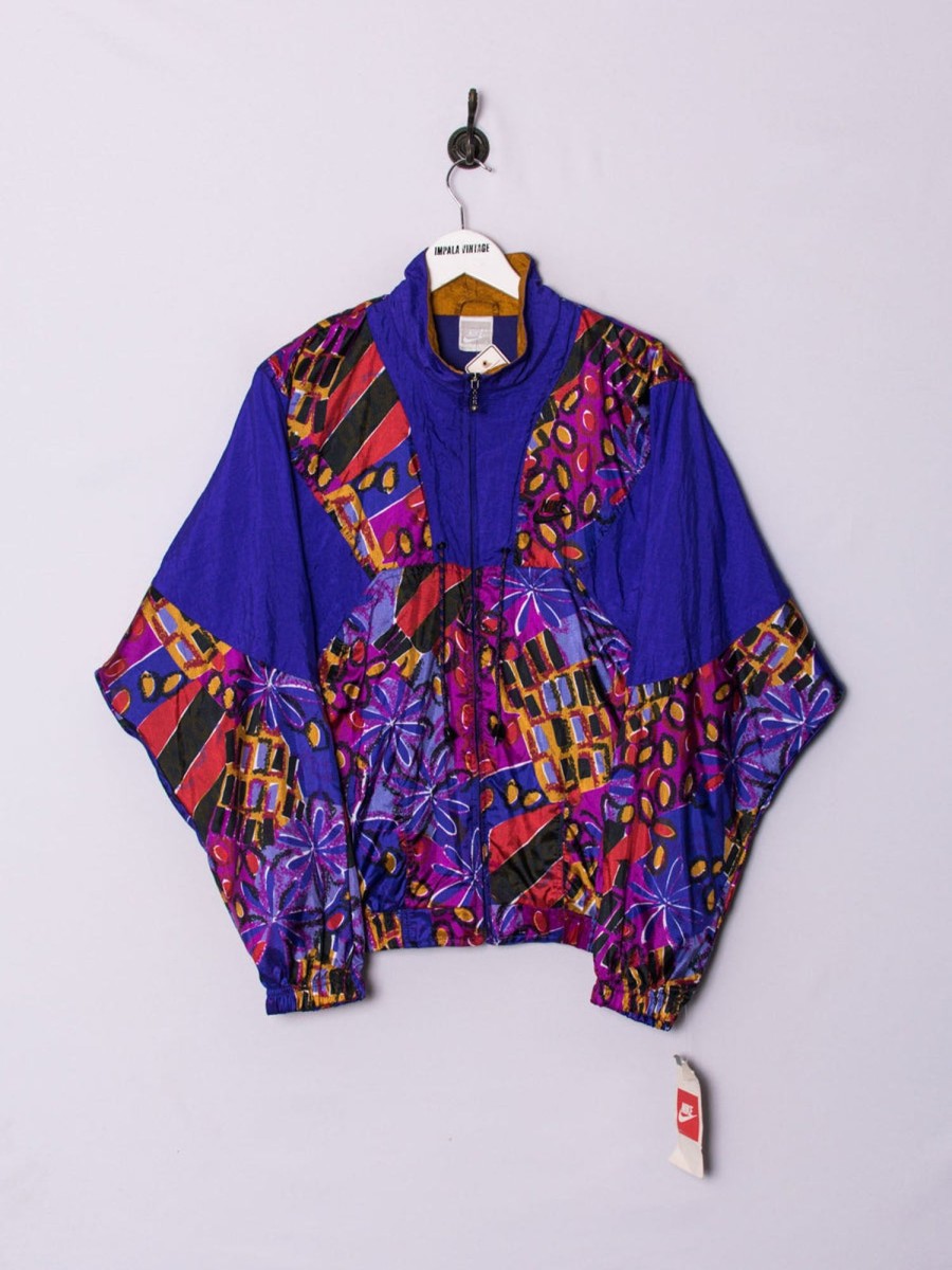 Impalavintage Nike Purple Flower Shell Suit Best