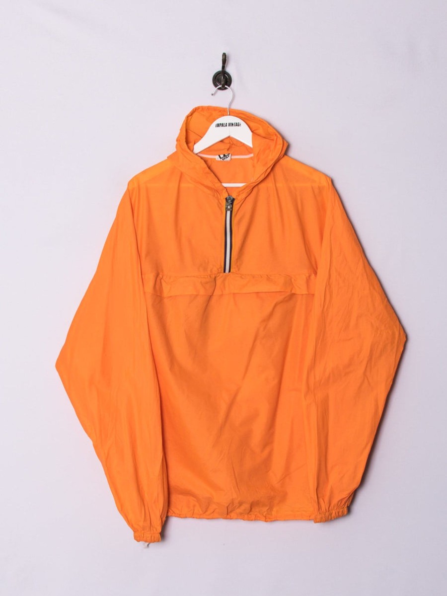 Impalavintage Kway Orange Light Jacket Clearance