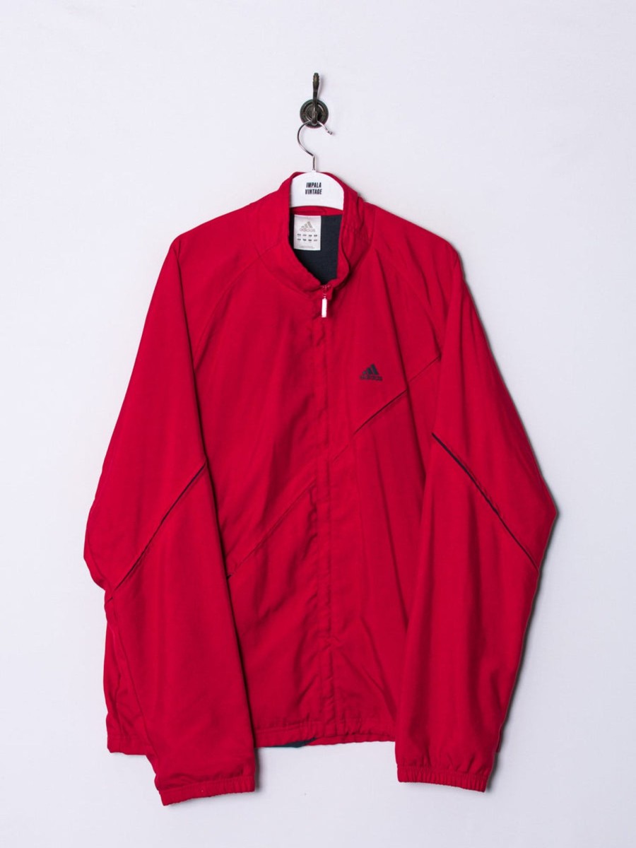 Impalavintage Adidas Red Jacket Wholesale