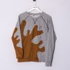 Impalavintage Fila Grey Rework Sweatshirt New