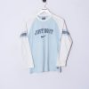 Impalavintage Nike Light Blue Long Sleeves Cotton Tee Wholesale