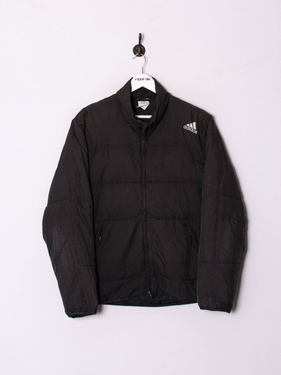 Impalavintage Adidas Black Puffer Jacket New