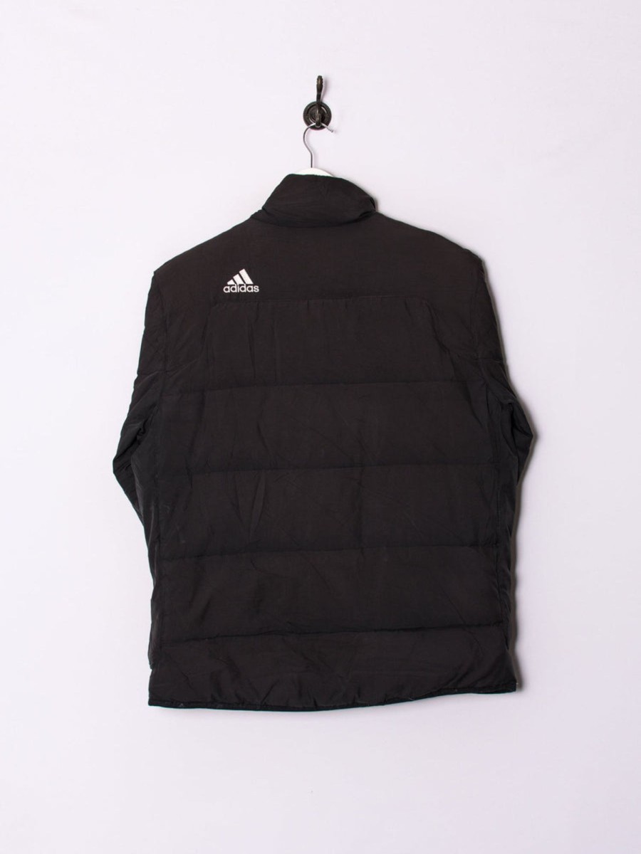 Impalavintage Adidas Black Puffer Jacket New