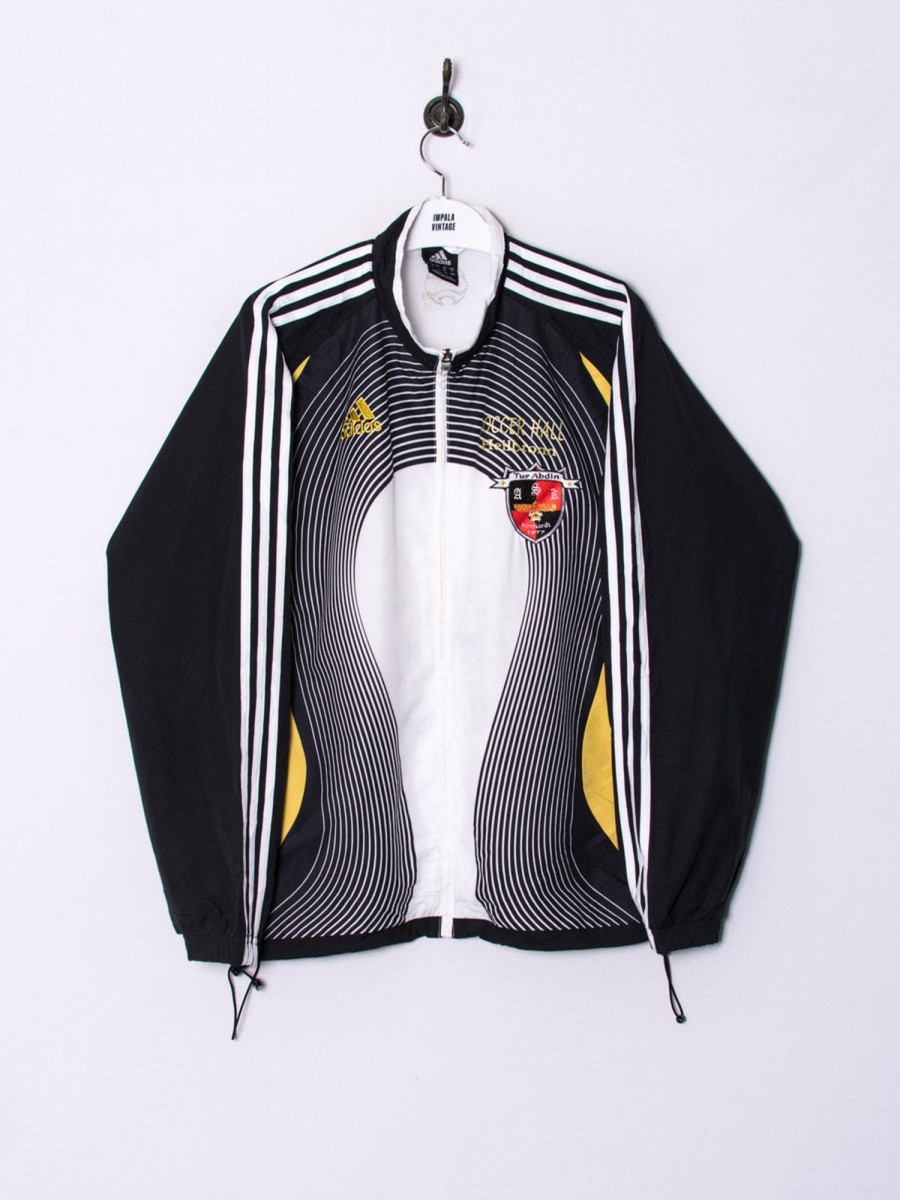 Impalavintage Adidas Gold & Black Track Jacket Online