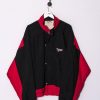 Impalavintage Reebok Black & Red Shell Jacket Online