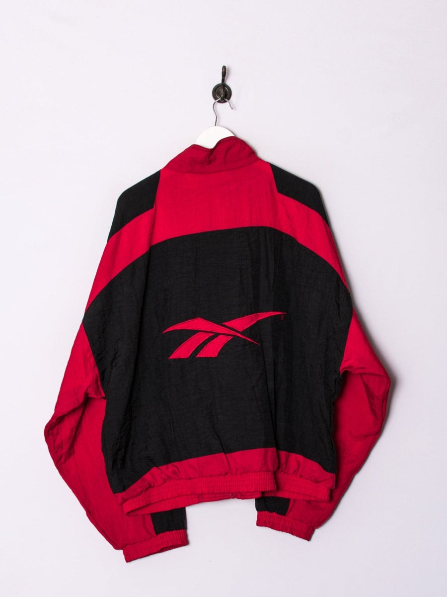 Impalavintage Reebok Black & Red Shell Jacket Online