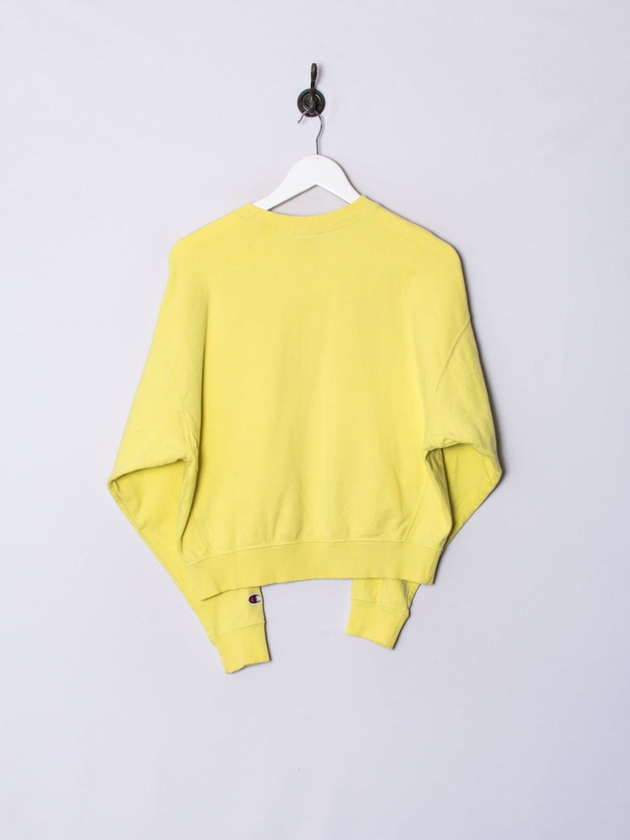 Impalavintage Champion Yellow Ii Sweatshirt Online