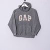 Impalavintage Gap Grey Fleeced Hoodie Online