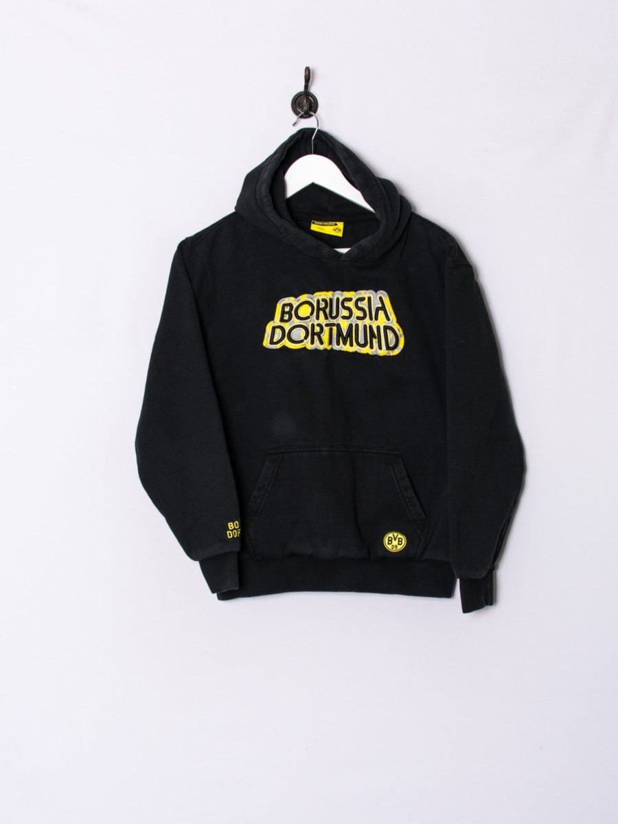 Impalavintage Borussia Dortmund Official Football Black Hoodie Online