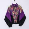 Impalavintage Purple Paris Retro Shell Jacket Hot